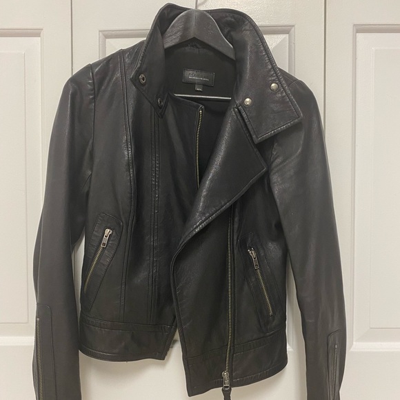 Mackage Kenya Leather Jacket from Aritzia size XS Great Condition - Picture 7 of 10